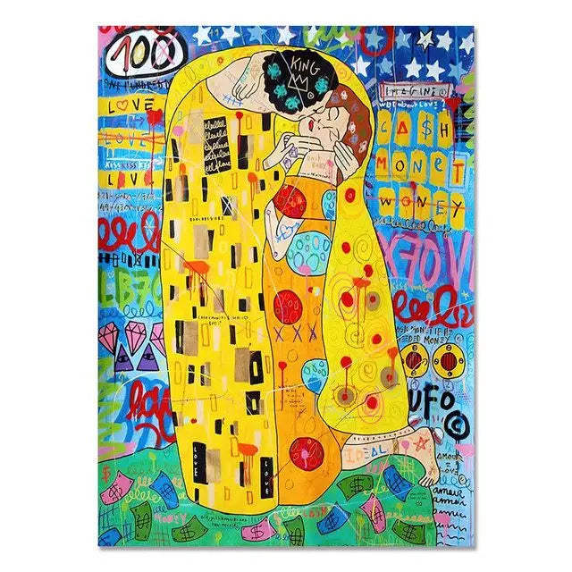 Painting by numbers Famous works Modernized
