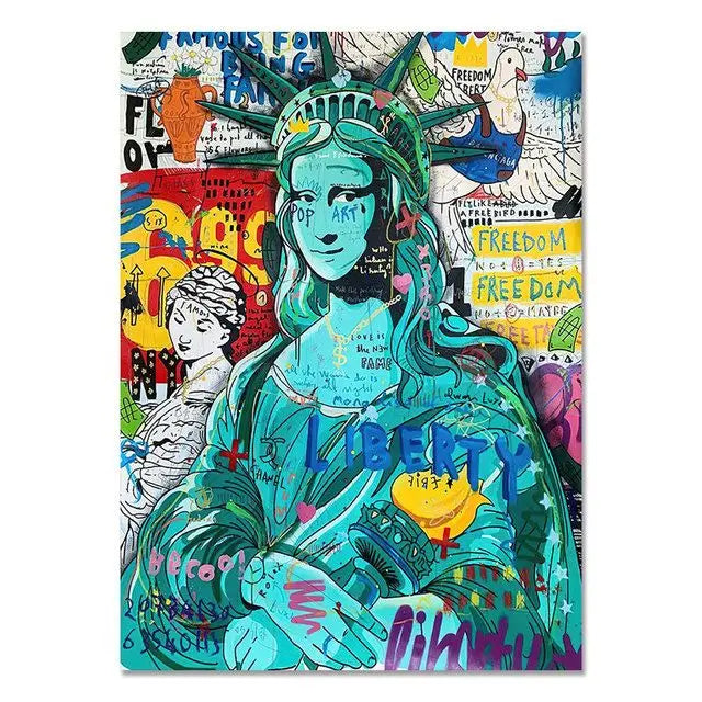 Painting by numbers Famous works Modernized