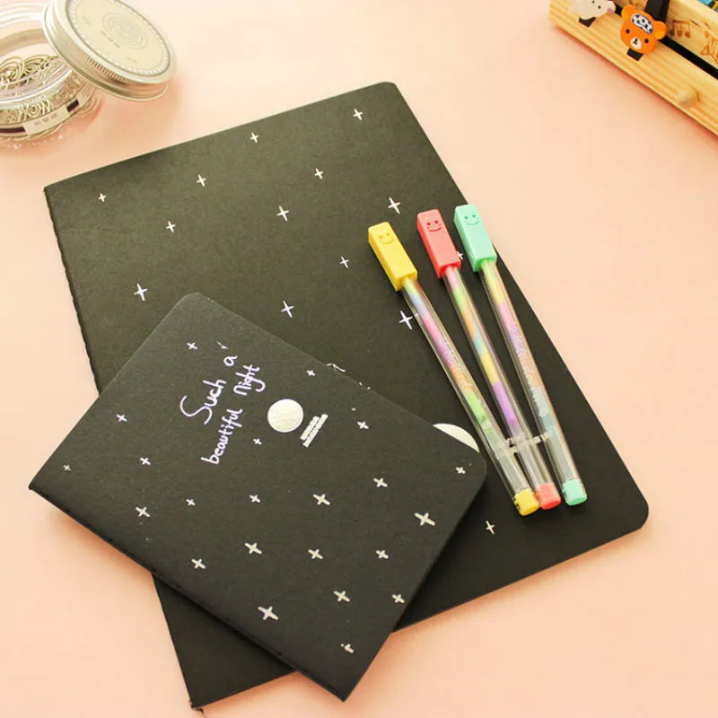 Cuaderno de dibujo en hojas negras tamaño 16/32/56K
