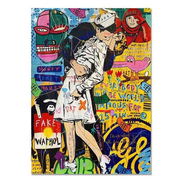 Painting by numbers Famous works Modernized