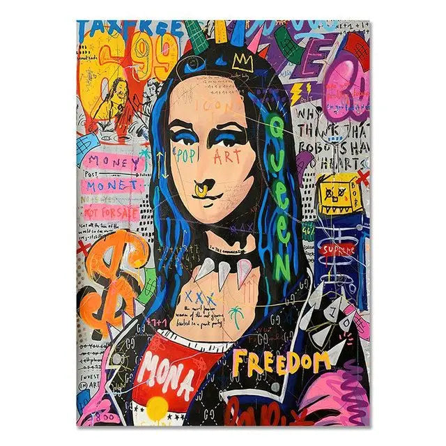 Painting by numbers Famous works Modernized