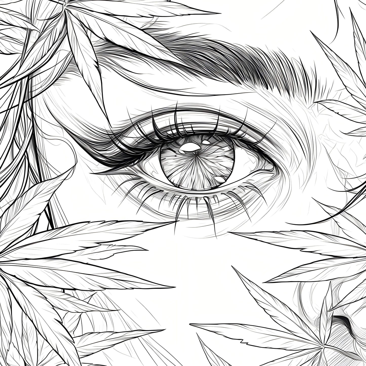 Eyes Coloring Book