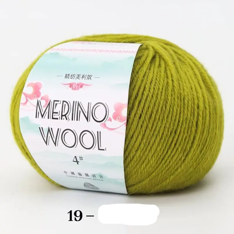 Pelote de laine Mérinos 50gr /130m vêtements de bébé