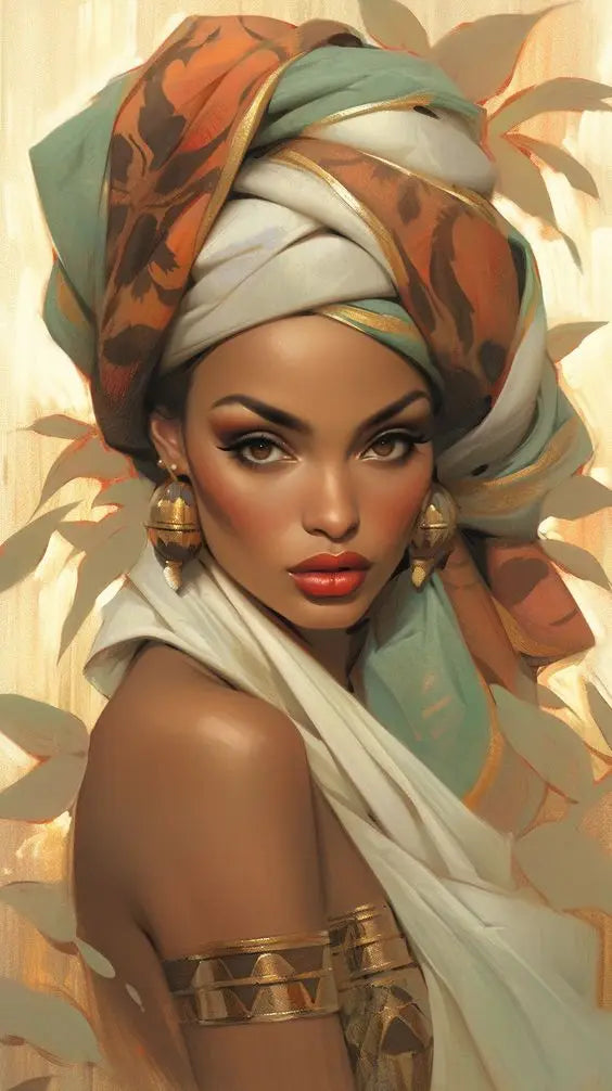 Elegant Woman Diamond Paintings