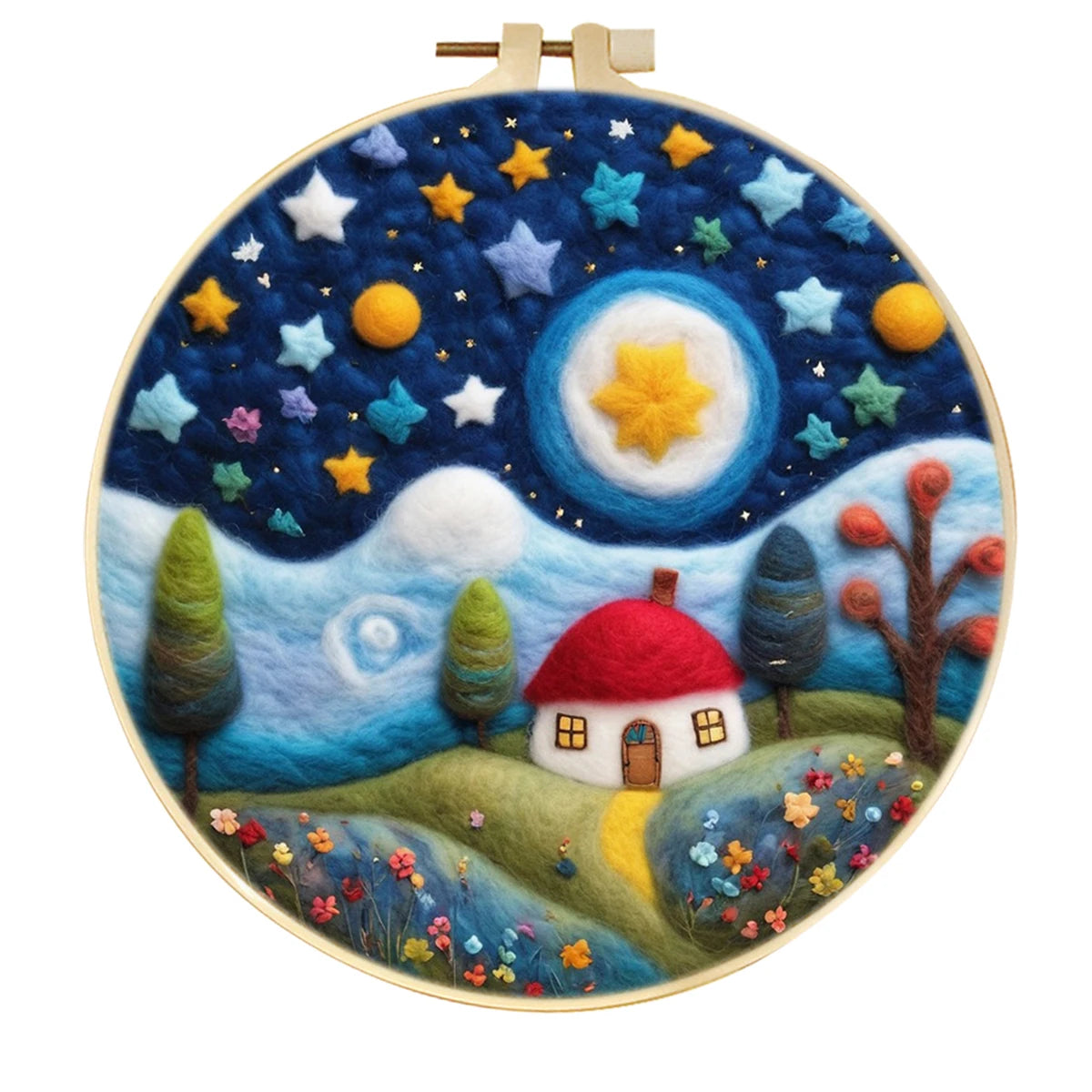Kits de feutrage peinture ciel nocturne