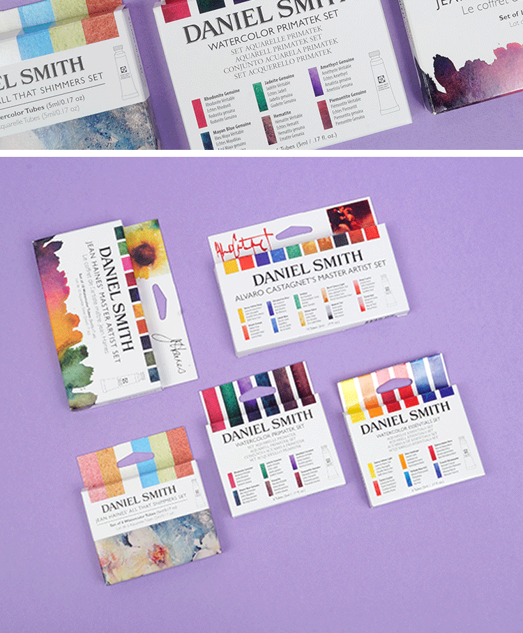 Aquarelle professionnelle Daniel Smith 10/6 Couleurs 5ml