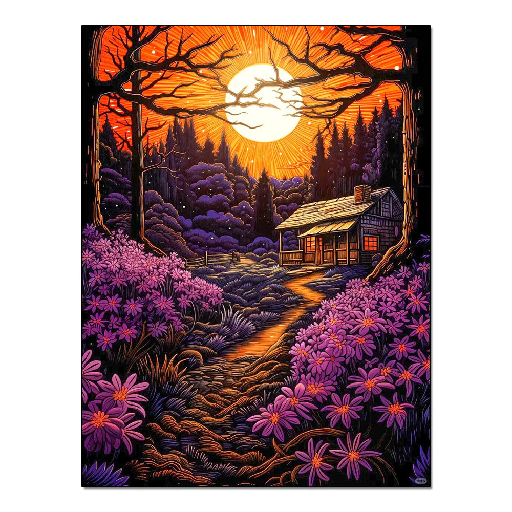Diamond Paintings Nature Landscape Sunset