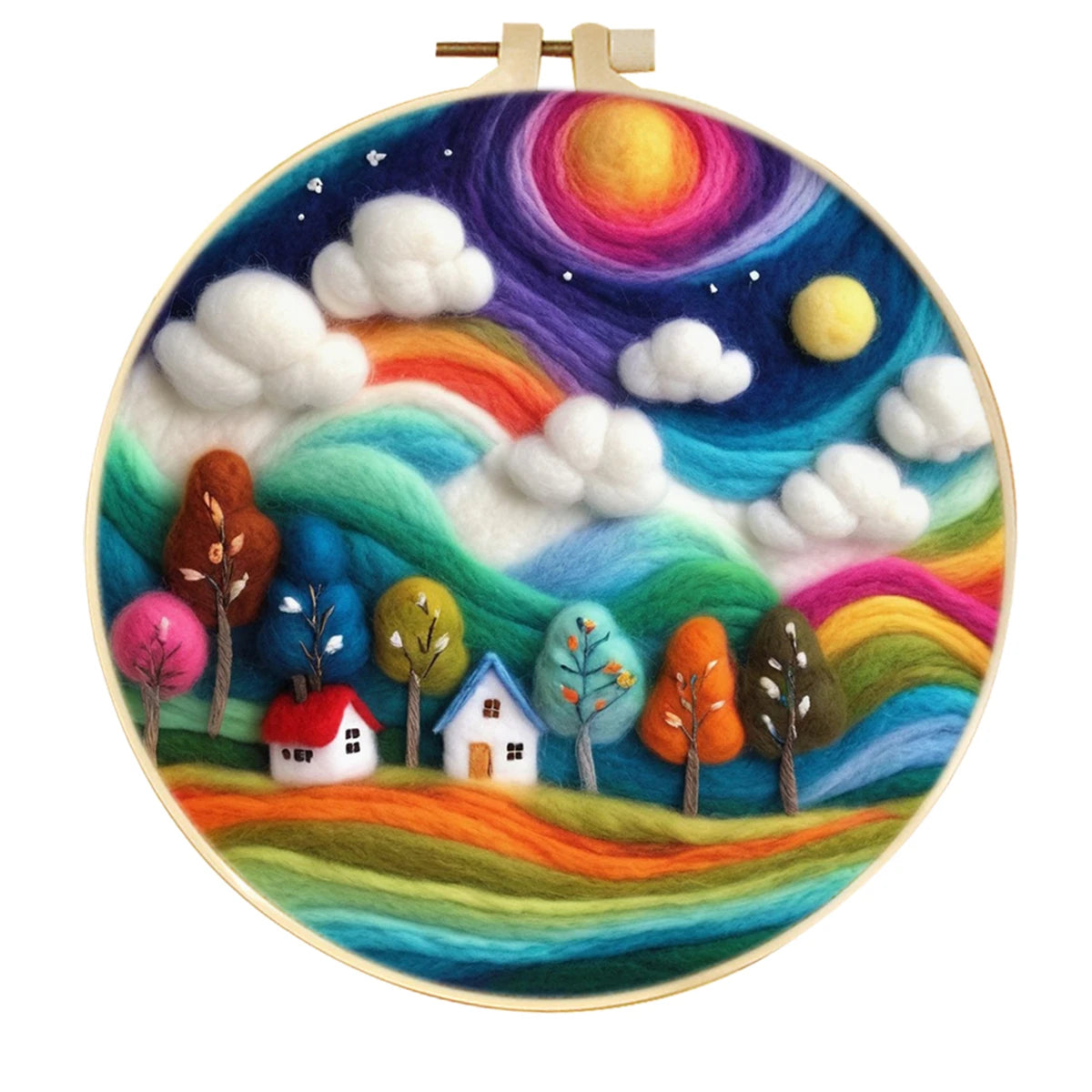 Kits de feutrage peinture ciel nocturne
