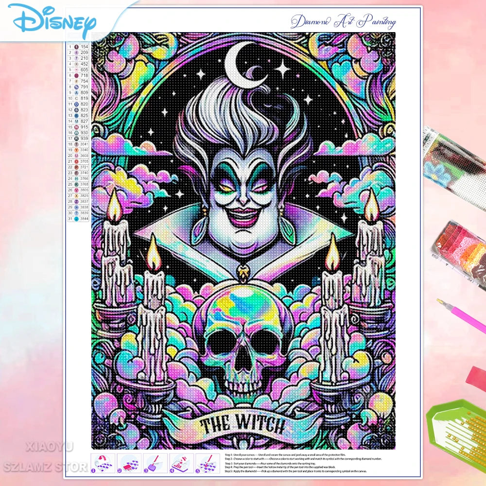Peintures à diamants 5D Personnages Disney maléfiques