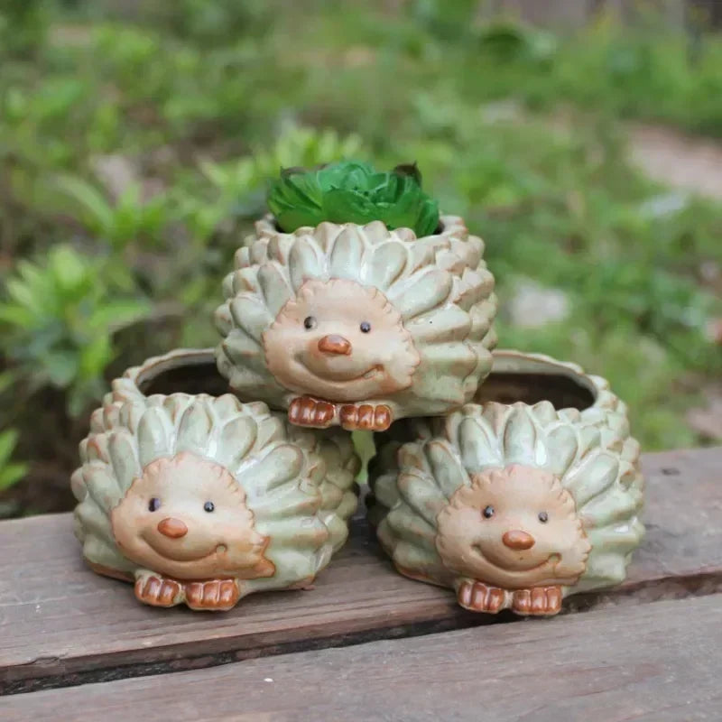 Mini pot en Céramique Hérisson