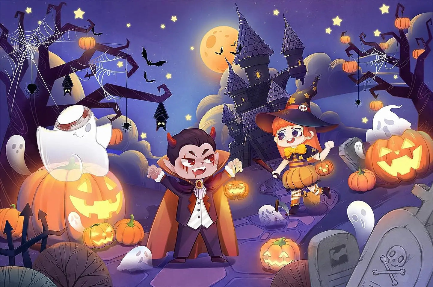 Puzzle Happy Halloween 100 pièces,