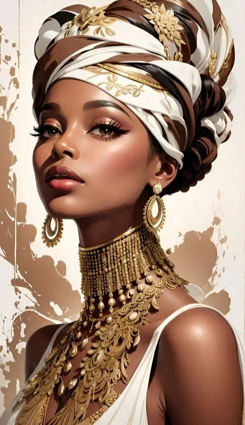 Elegant Woman Diamond Paintings