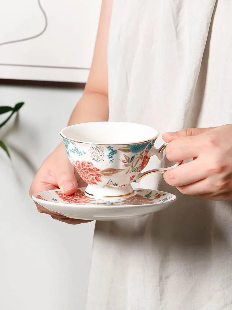 Chinese flower cup