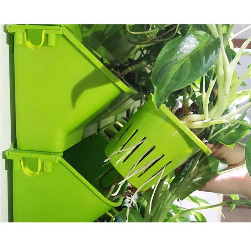 Pot de fleur empilable jardinière murale verticale