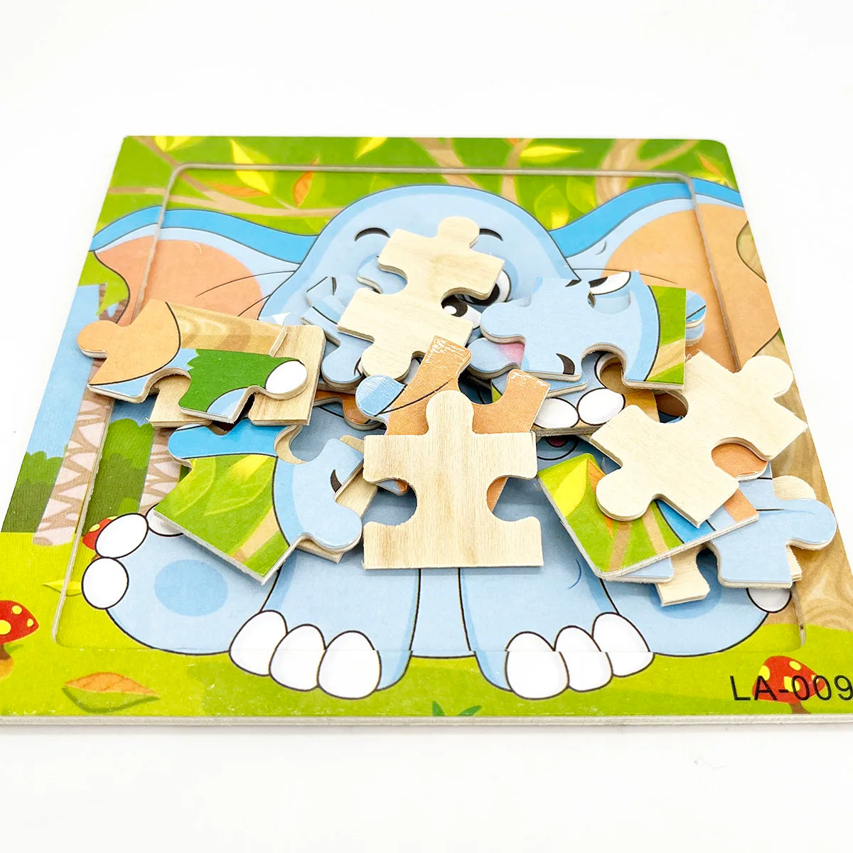 Puzzles en bois Pour enfant animaux ou moyens de transport