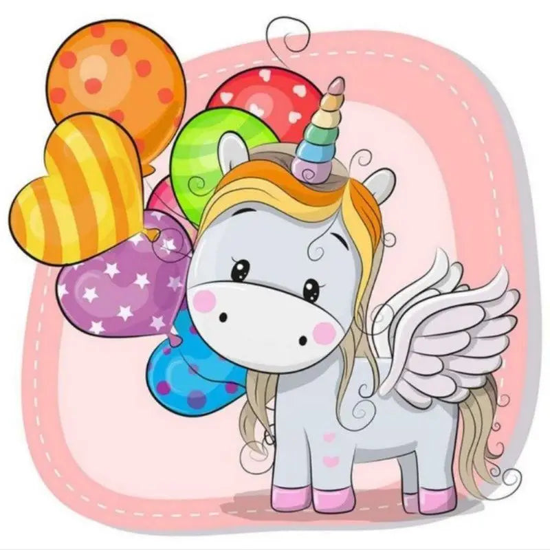 Peintures par numéros pour enfants Licorne Lapin Hibou