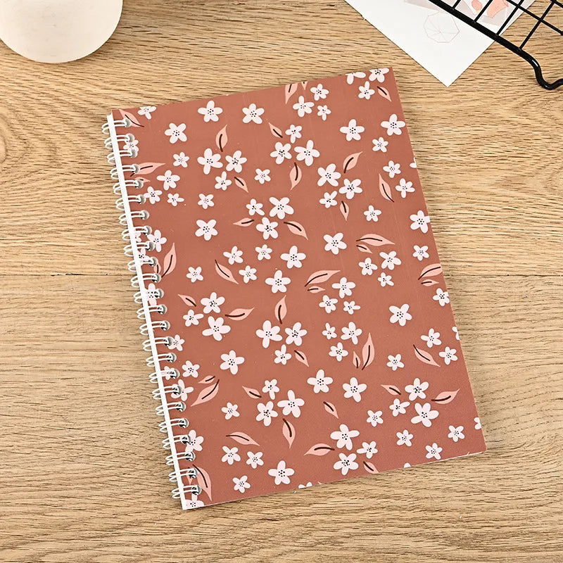 Cahier Vintage à pages blanches A5