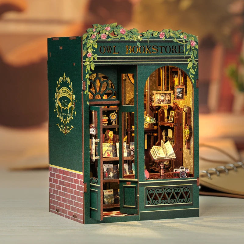 Biblioteca de miniaturas DIY
