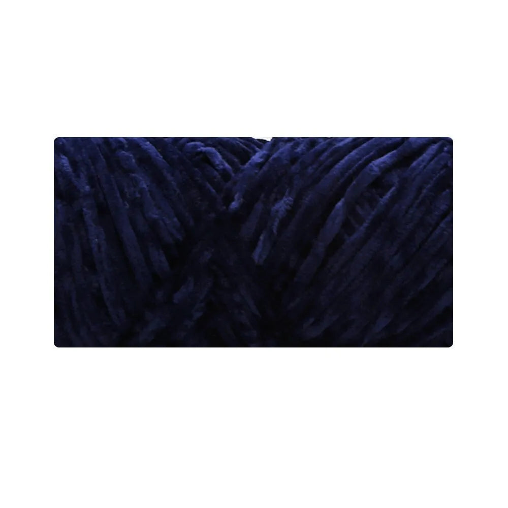 Lot de 6 pelotes en chenille gold velvet 100% Polyester 100gr x 6