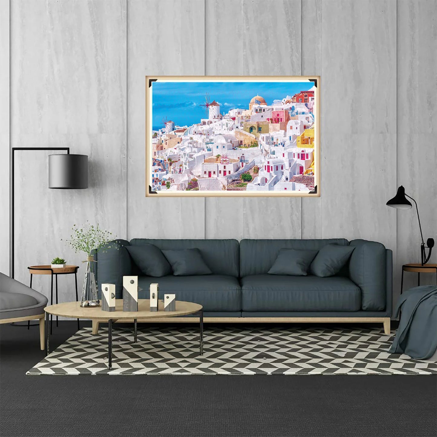 Puzzle de 1000 Pièces Santorini