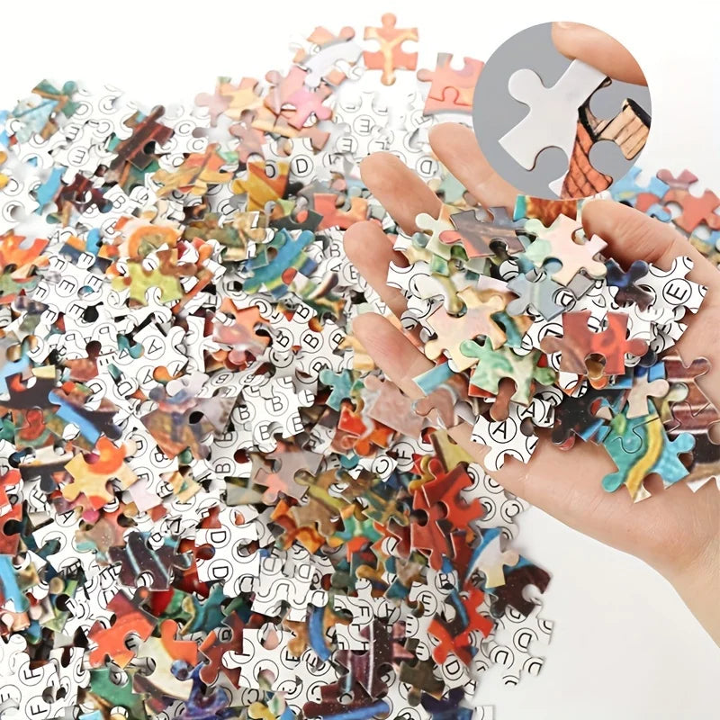 Puzzle de 1000 pièces La belle et le Clochard