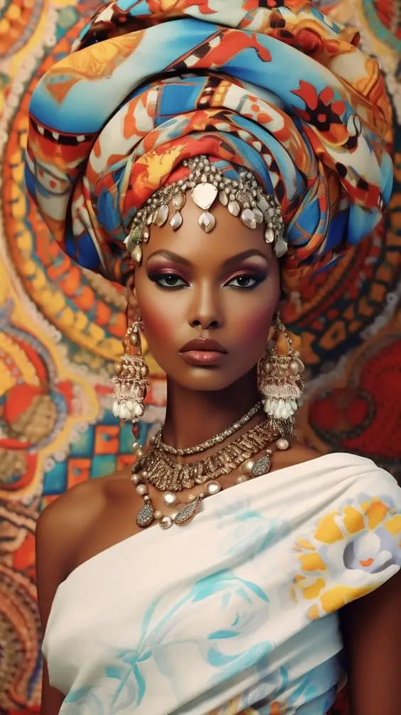 Elegant Woman Diamond Paintings