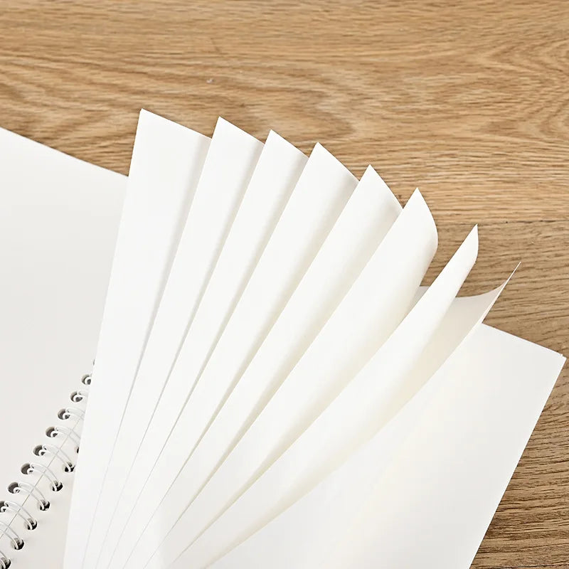 Cahier à pages blanches A5 32 feuilles