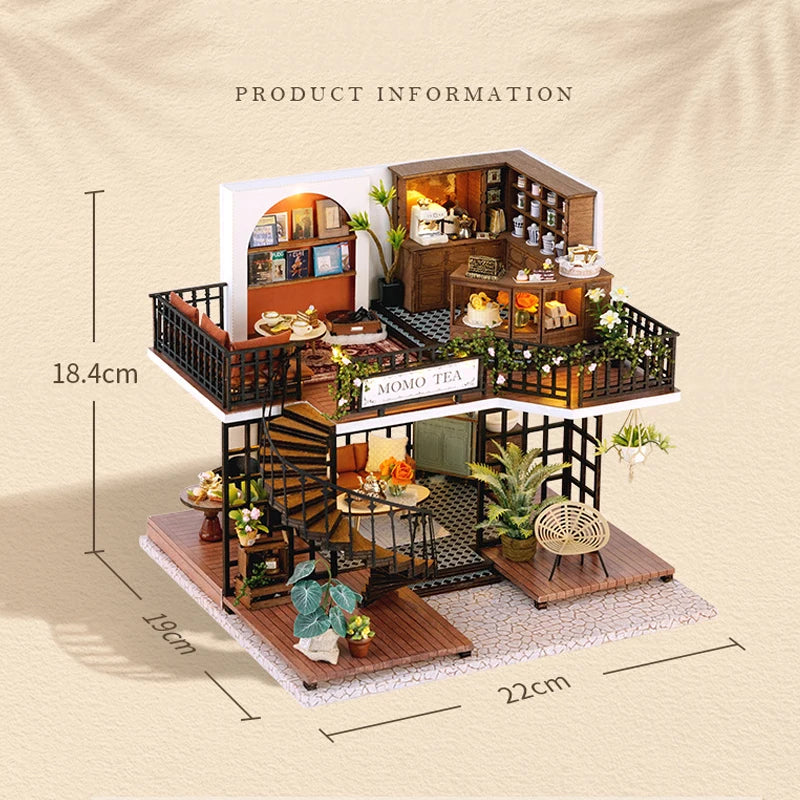 Maquette DIY maison et / ou salon de thé
