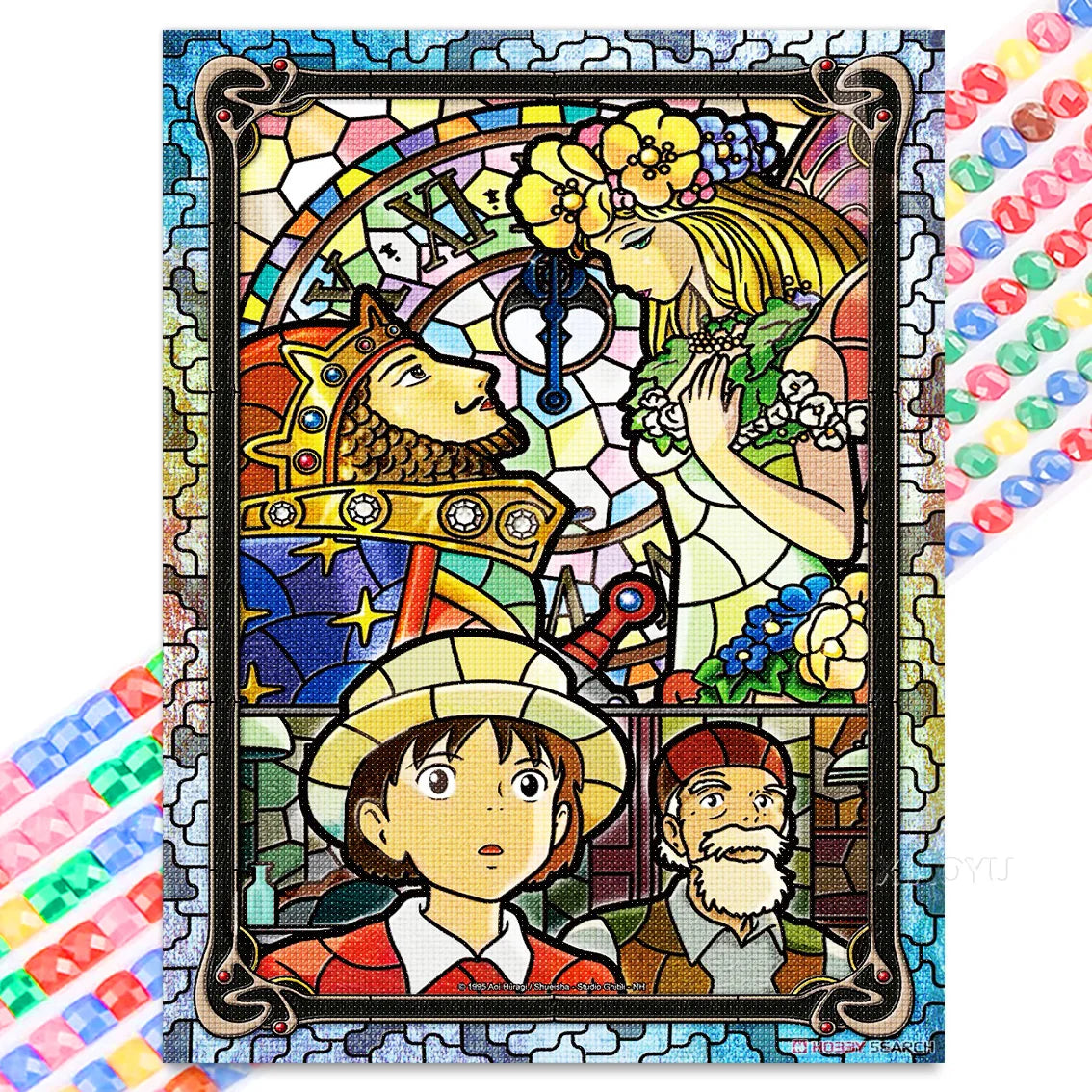 Kit de peinture à diamants d'anime Japon