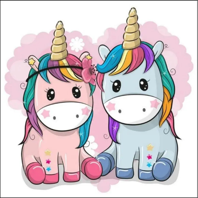 Peintures par numéros pour enfants Licorne Lapin Hibou