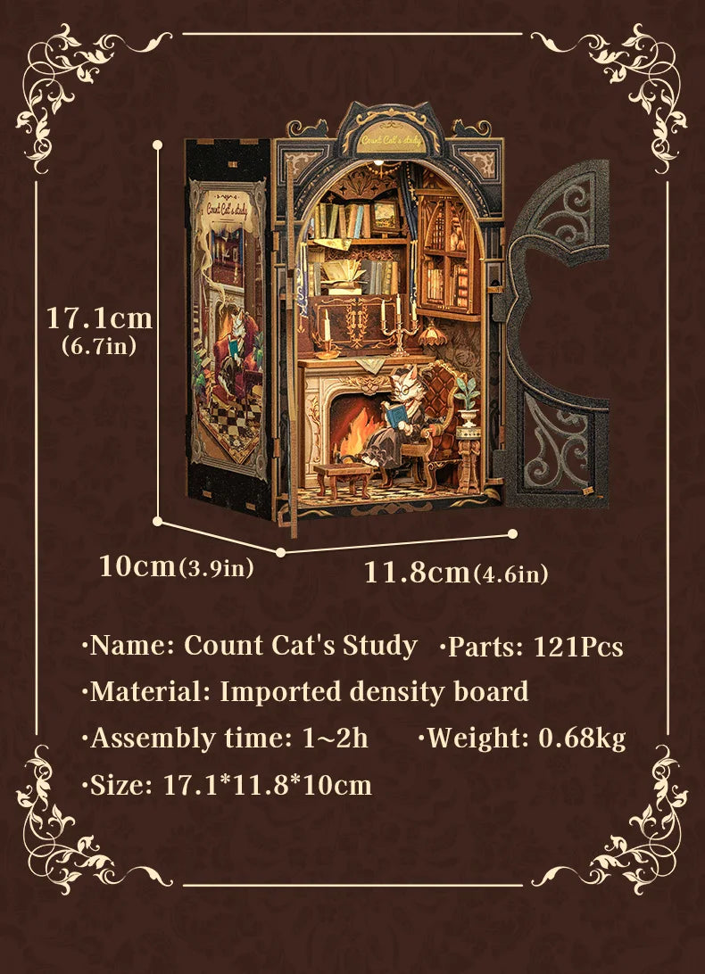 Biblioteca de miniaturas DIY