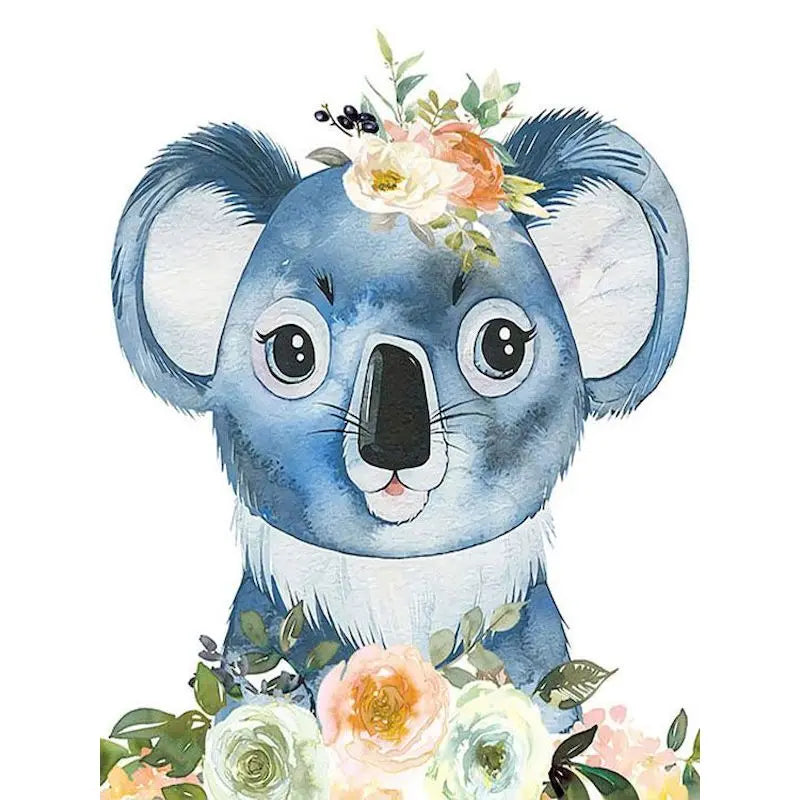 Peintures par numéros animaux pour enfant