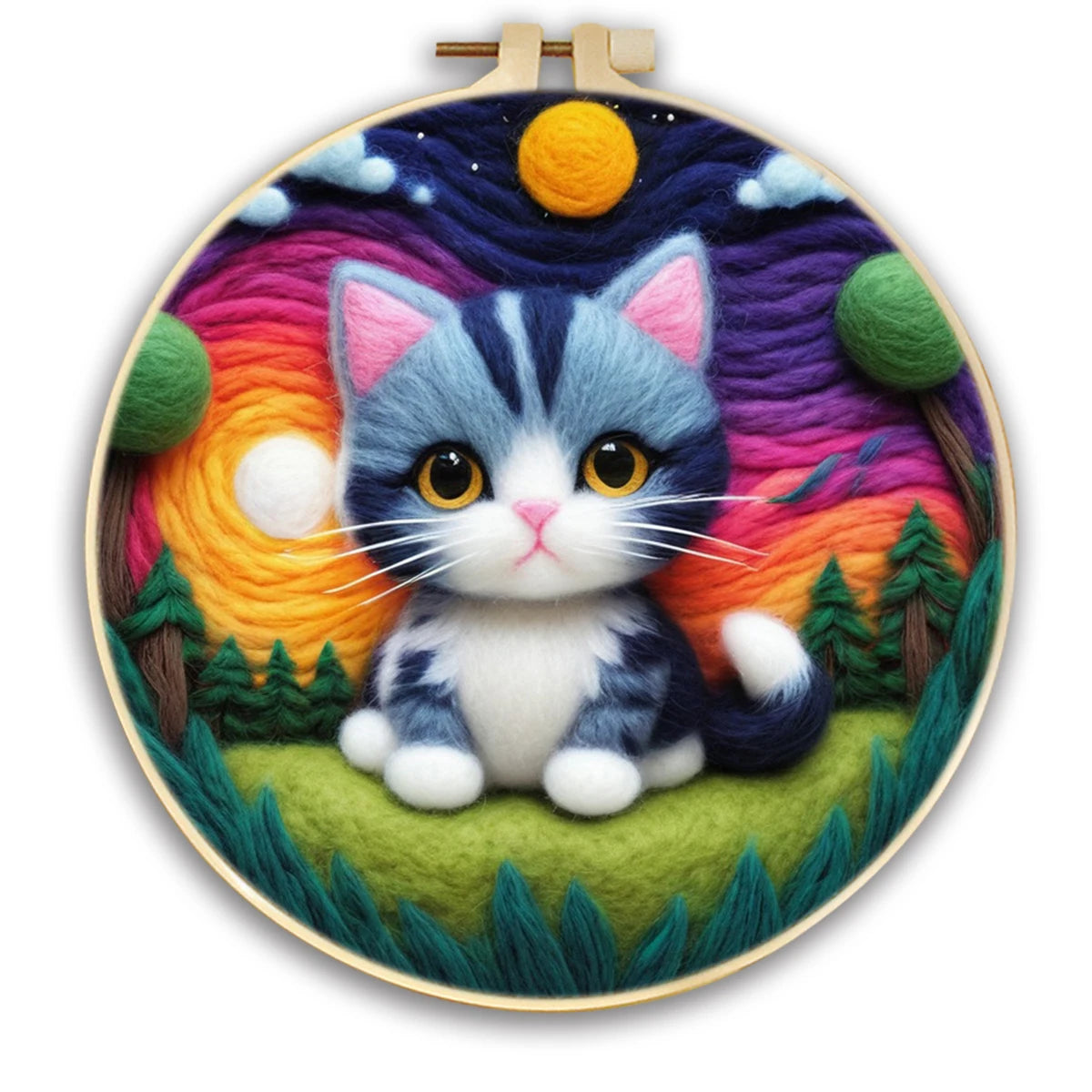 Kits de feutrage chat