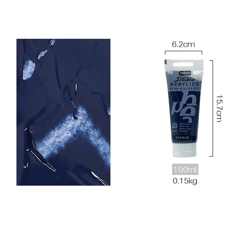 Tubes d'Acrylique PEBEO 100ML