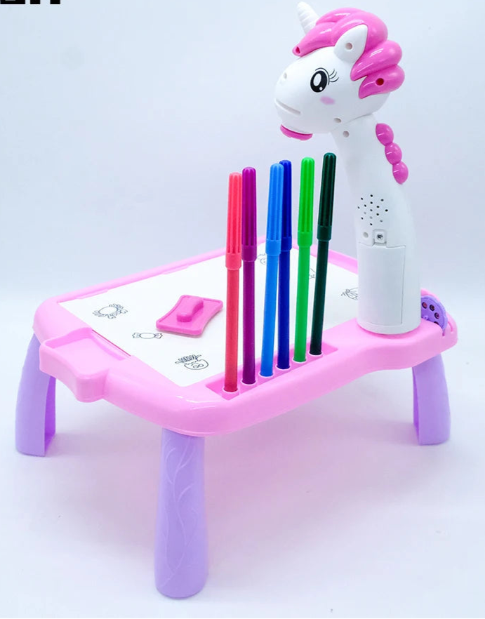Unicorn Children's Drawing Table