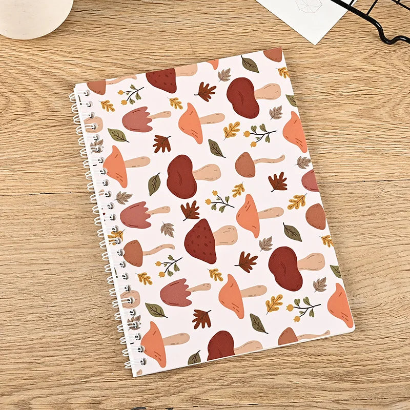Cahier Vintage à pages blanches A5