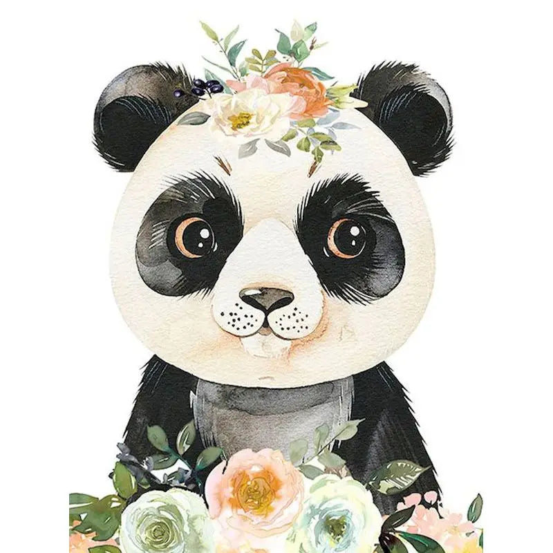 Peintures par numéros animaux pour enfant
