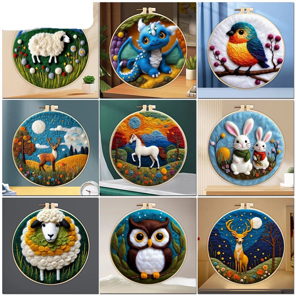 Kits de feutrage animaux