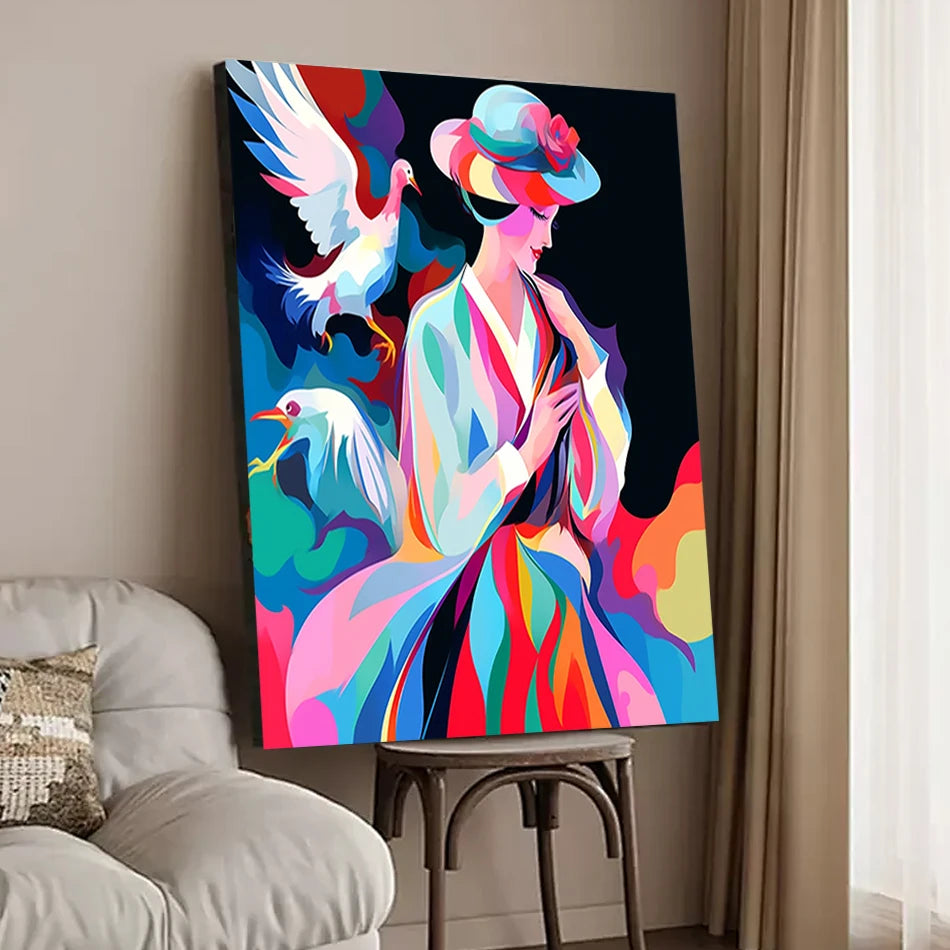 Peintures par numéros Personnages
