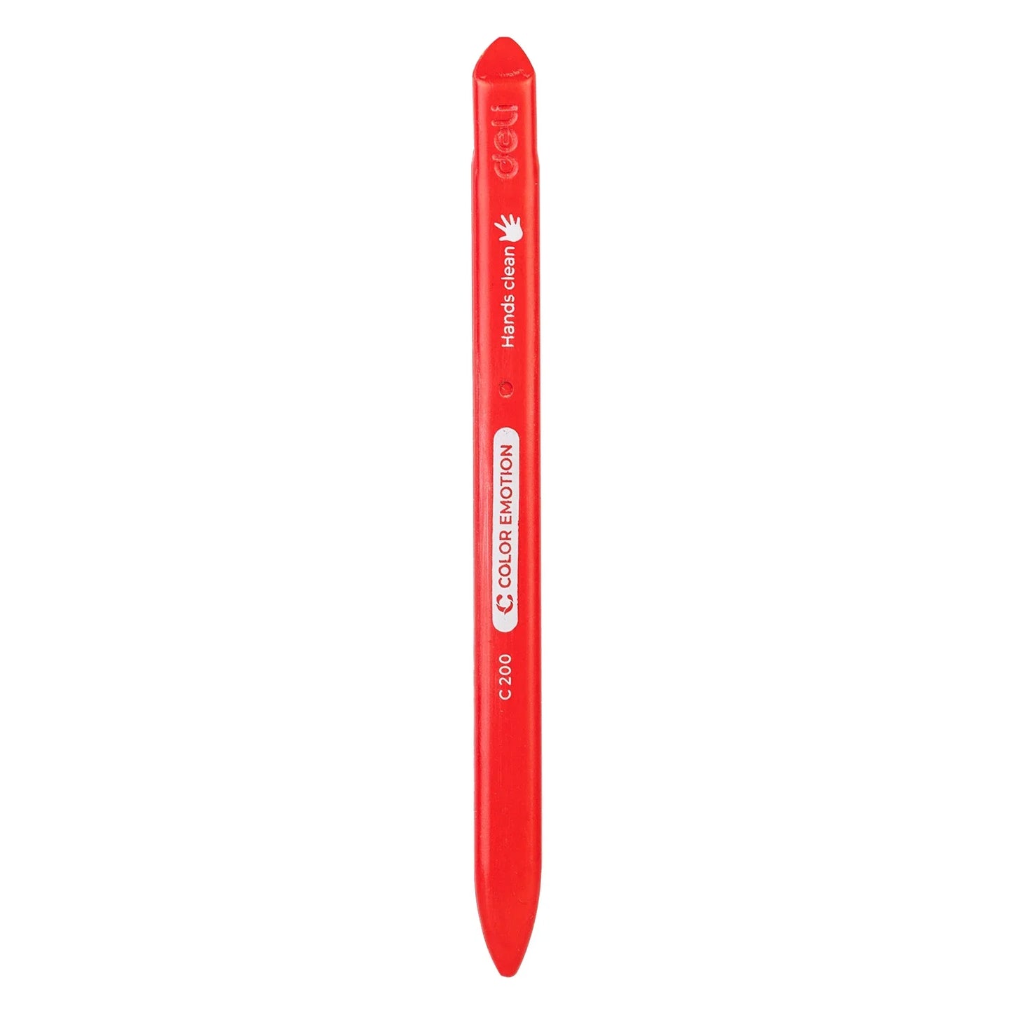 Crayon de cire Deli 12/24 Couleurs lavable Non toxique pour enfant