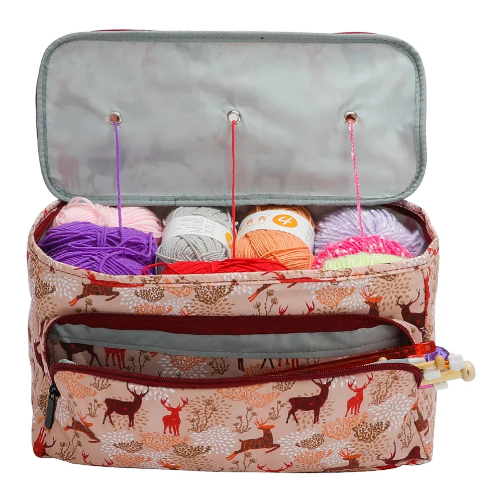 Sac de rangement Pour Laine et Aiguilles