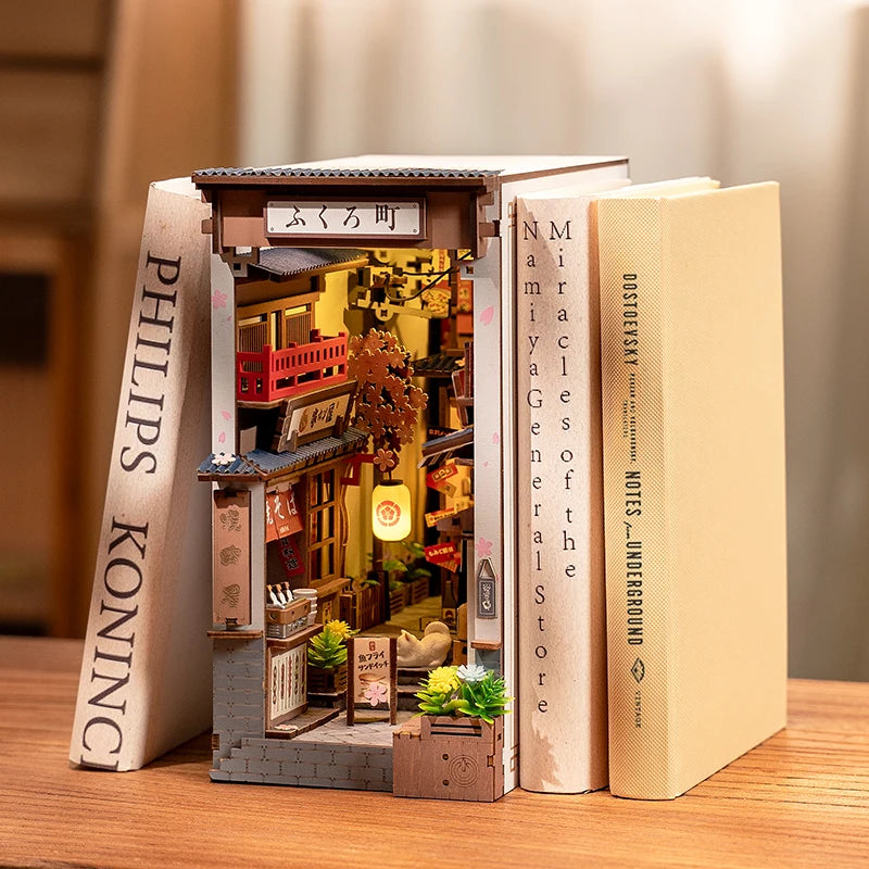 Maquette Robotime Rolife DIY ruelle Japonaise Sakura / Vin