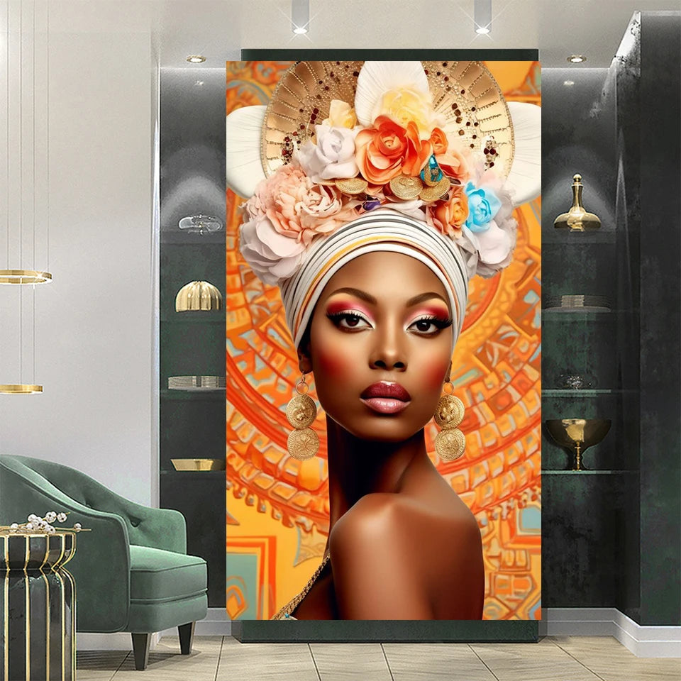 Elegant Woman Diamond Paintings