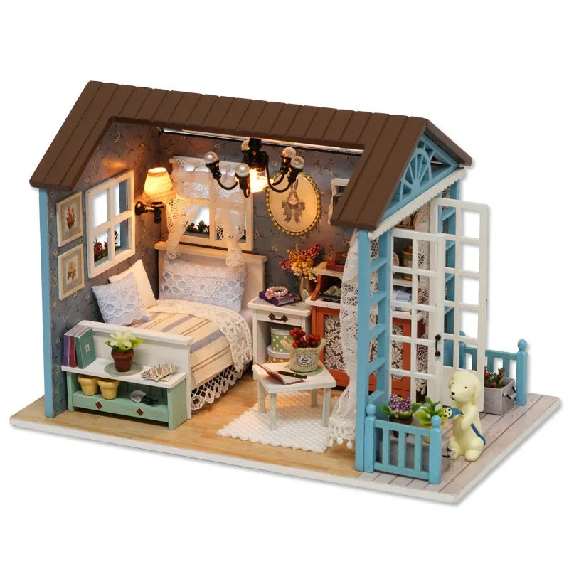 DIY Maquettes en bois à assembler - maison de poupée _ Plusieurs modèles disponibles