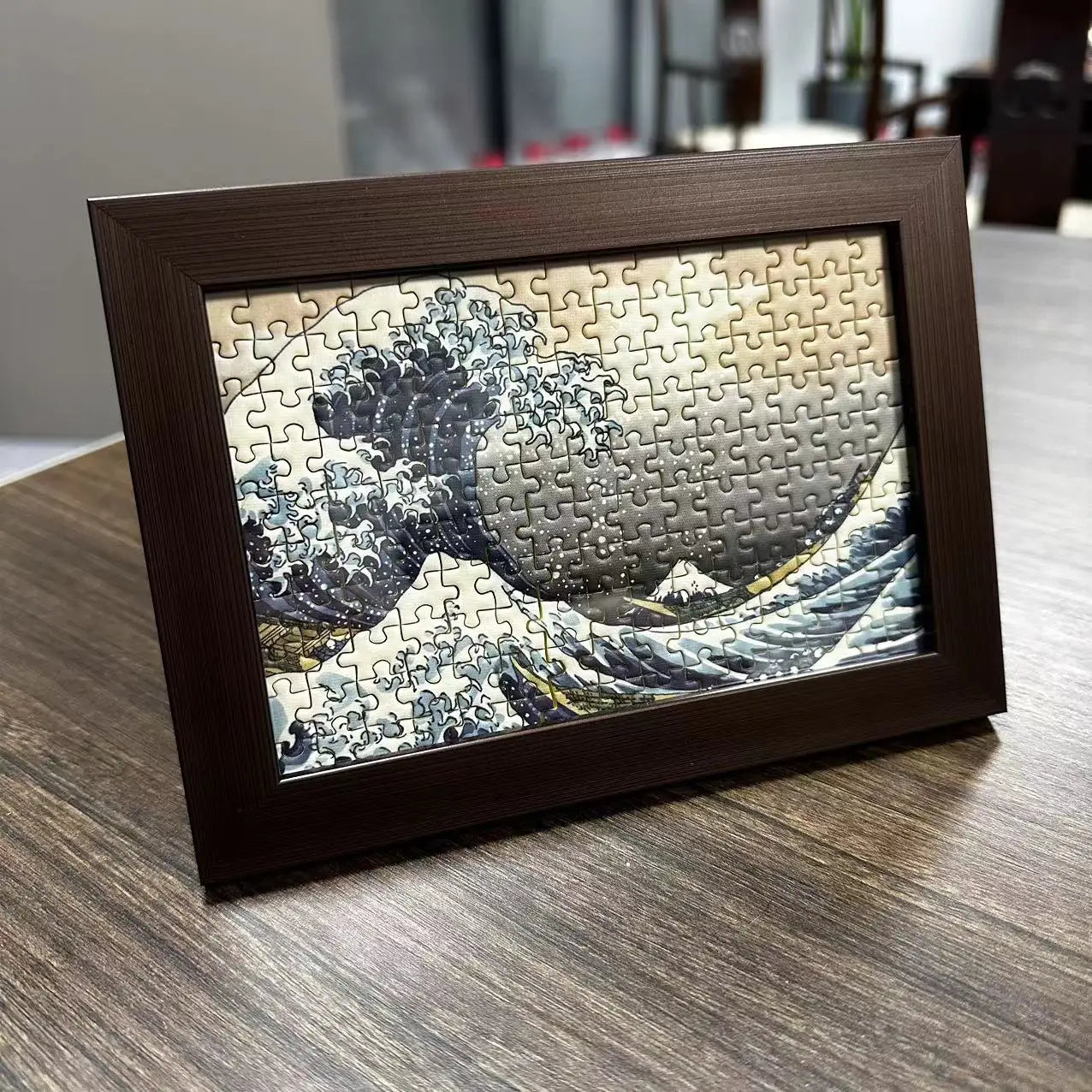 Mini puzzle de 150 pièces The Great Wave Off Kanagawa ou Les tournesols de Van Gogh