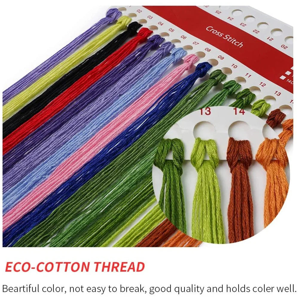 Kits de broderie point de croix Dessin japonais Geisha imprimé