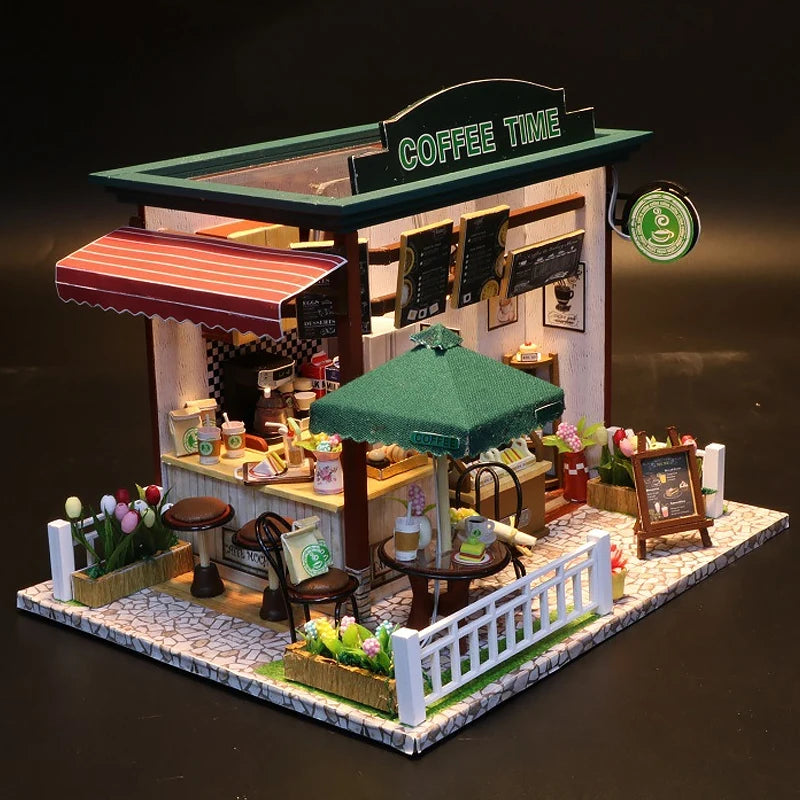 Maquette DIY Mini café