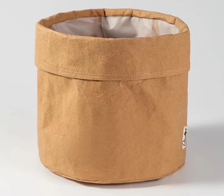 Pots en papier Kraft lavable