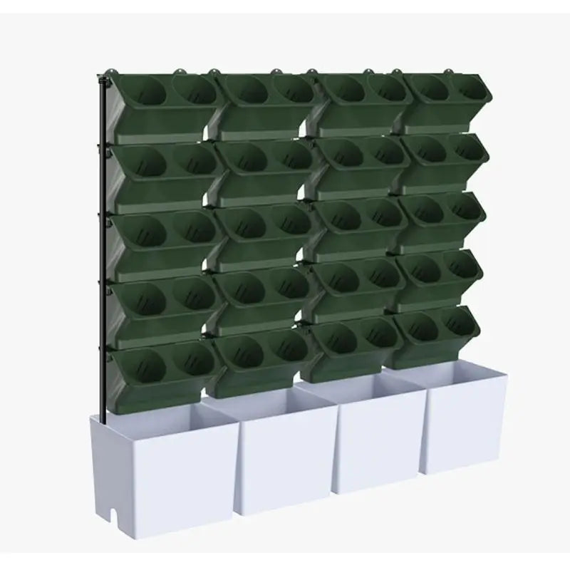 Pot de fleur empilable jardinière murale verticale
