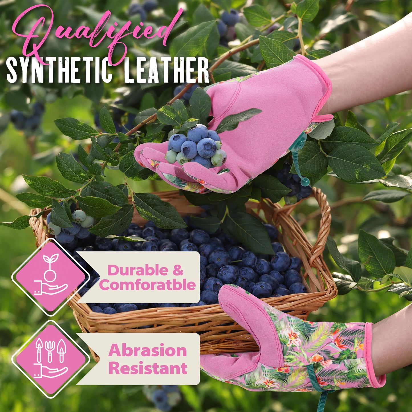 Gants de jardinage pour adulte HANDLANDY